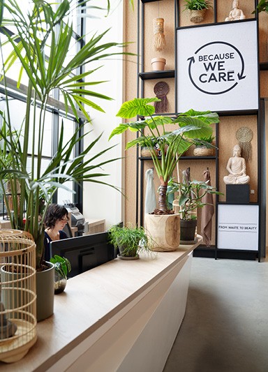 The showroom of Edelman in Reeuwijk, the Netherlands