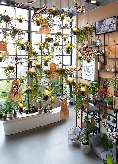 The showroom of Edelman in Reeuwijk, the Netherlands